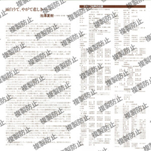 リーフレット 裏